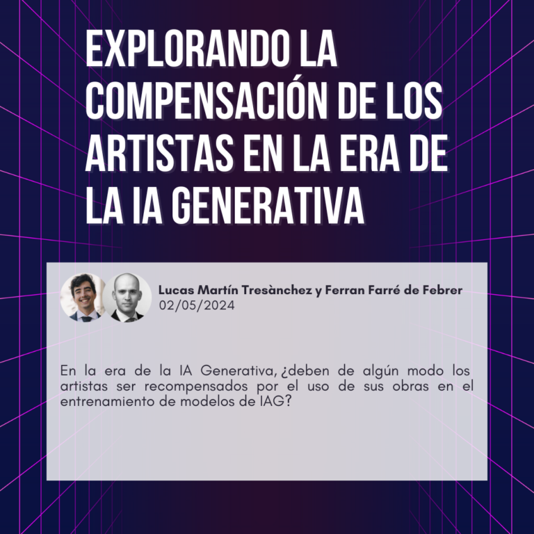 Explorando la compensación de los artistas en la era de la IA Generativa