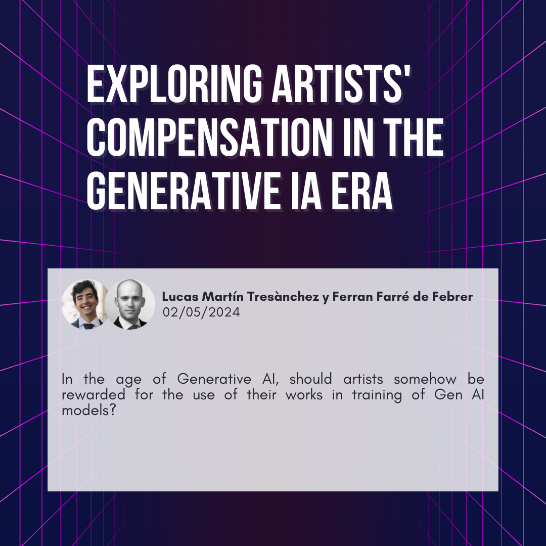 Explorando la compensación de los artistas en la era de la IA Generativa